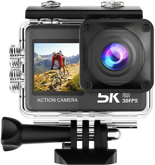 Cameră de Acțiune eXtreme Action 128GB 5K Subacvatică (cu Husă) Cameră Video Sport LikeSmart eXtreme Action 5K Ultra HD cu Ecran Tactil și Wi-Fi
