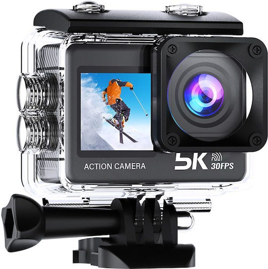 Cameră de Acțiune eXtreme Action 128GB 5K Subacvatică (cu Husă) Cameră Video Sport LikeSmart eXtreme Action 5K Ultra HD cu Ecran Tactil și Wi-Fi