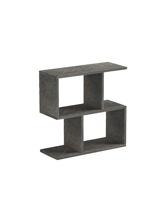 Side Coffee Table Wesmol Wooden Anthracite W50xL20xH50cm
