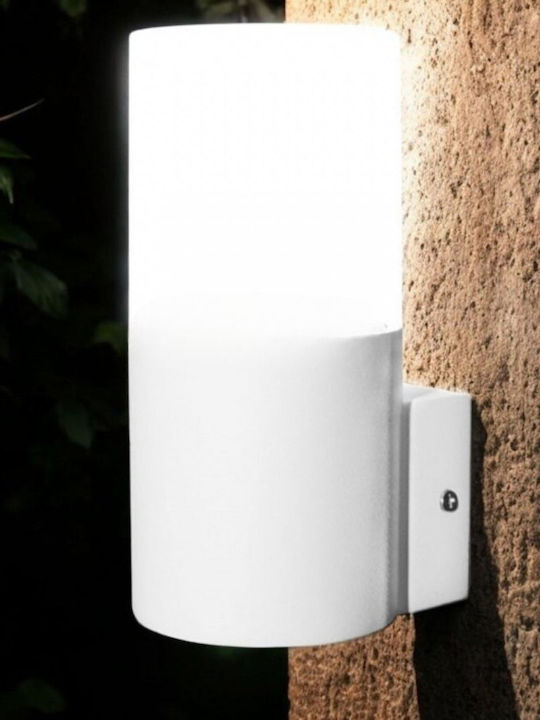 Universo Illuminazione Wall-Mounted Outdoor Light E27 IP54 9.5x17x7.8εκ.