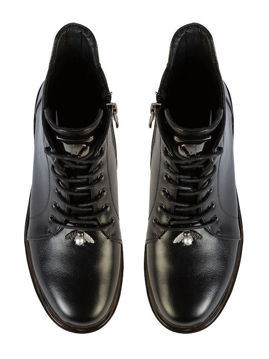 Damen Stiefeletten Schwarz