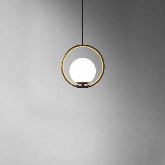 Lightplanet Κρεμαστό Φωτιστικό Λευκό 24x24x13εκ.