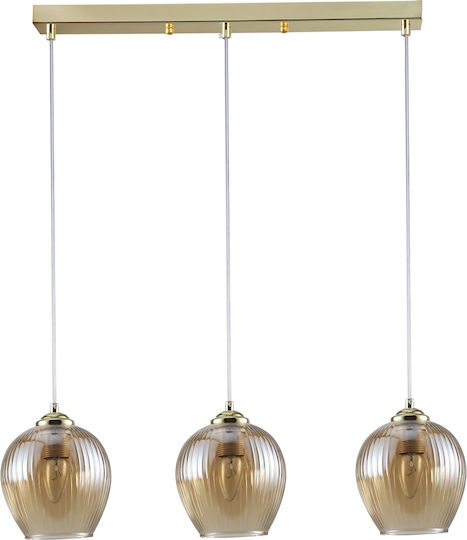 Agora Lighting Висящо осветително тяло Златист 60x60x80см. Agora Lighting Висящо осветително тяло Златист 60x60x80см.