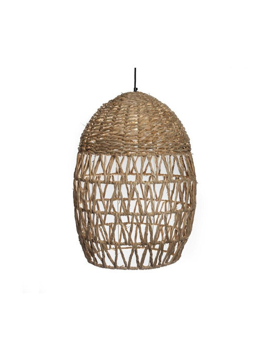 Straw Deckenleuchte mit Lampenbirnensockel E27 52x52cm