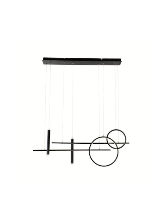 Leggenda Black LED Ceiling Light
