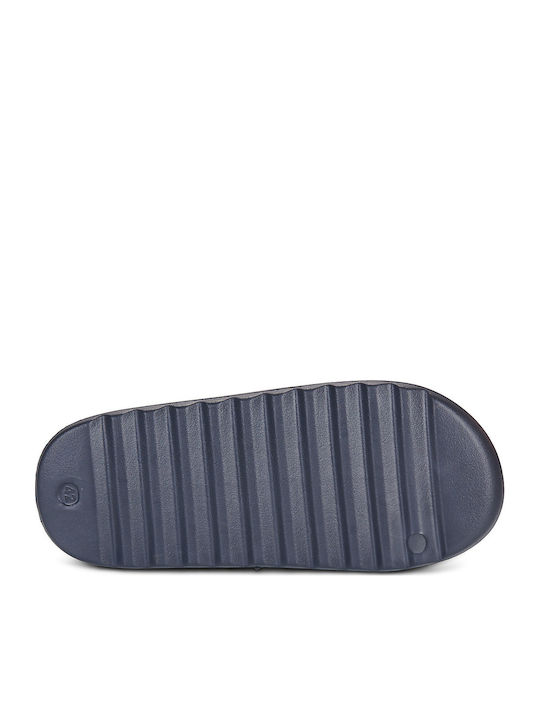 Men's Blue Slides