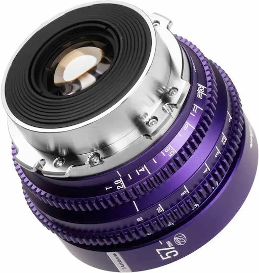 7artisans Full Frame Φωτογραφικός Φακός Floral Bloom Σταθερός για Arri PL Mount Μωβ