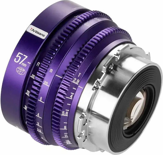 7artisans Full Frame Φωτογραφικός Φακός Floral Bloom Σταθερός για Arri PL Mount Μωβ