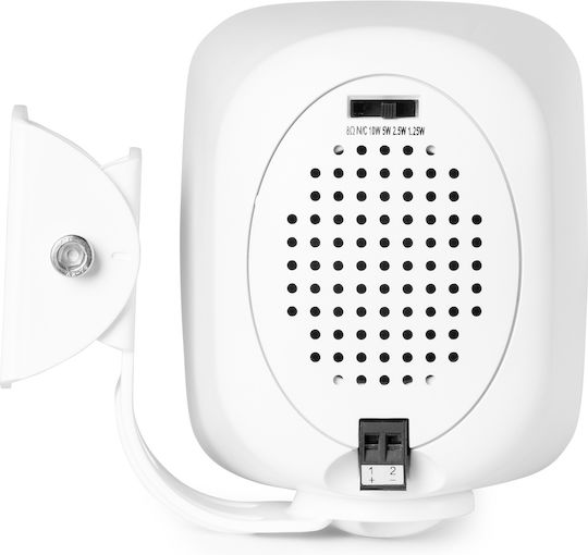 Power Dynamics Παθητικό Επιτοίχιο Ηχείο 40W (Τεμάχιο) Λευκό