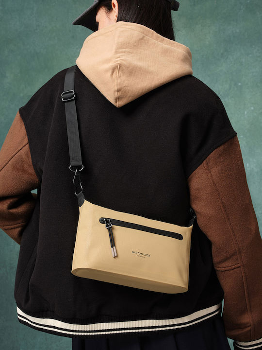 Men's Shoulder / Crossbody Bag Beige Gaston