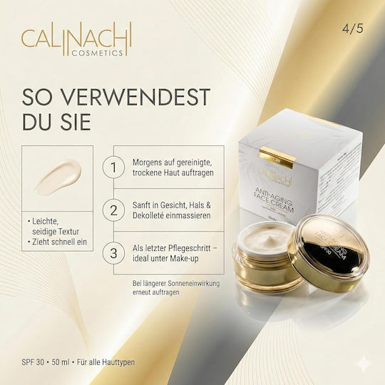 Calinachi Rich Cremă Față de zi cu SPF30 50ml