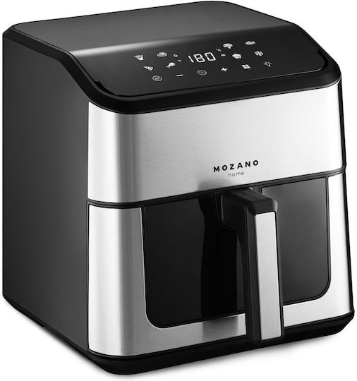 Mozano Home Air Fryer με Wi-Fi 8lt Μαύρο