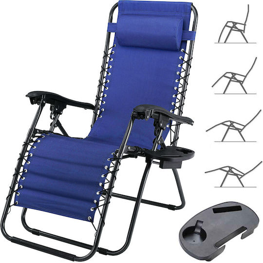 Sessel Blue 163x65x113cm