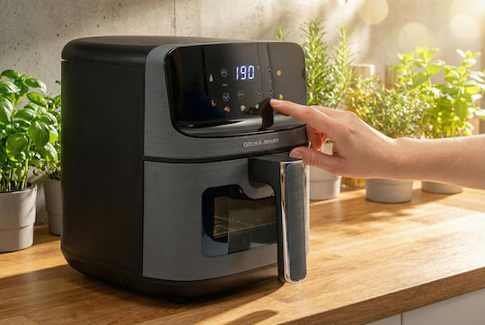 Gotze & Jensen Air Fryer 4.5lt Μαύρο