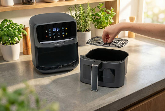 Gotze & Jensen Air Fryer 4.5lt Μαύρο