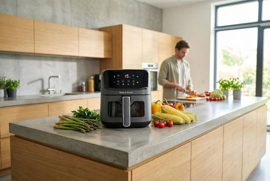 Gotze & Jensen Air Fryer 4.5lt Μαύρο