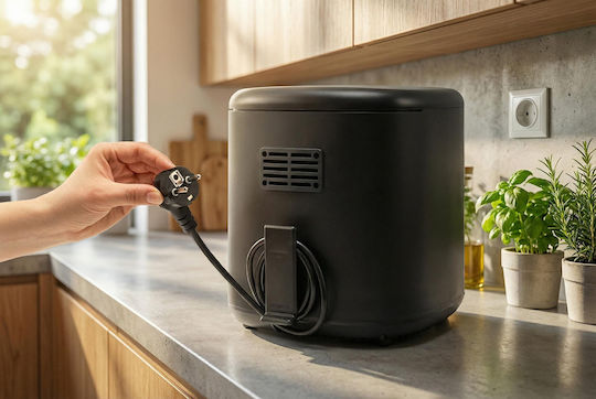 Gotze & Jensen Air Fryer 4.5lt Μαύρο