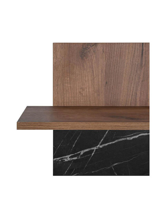 Wall Shelf Miami Black 80x26x100cm