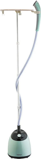 Raven Aparat de Calcat Vertical de Pardoseală 2400W cu Rezervor 1.2l Verde