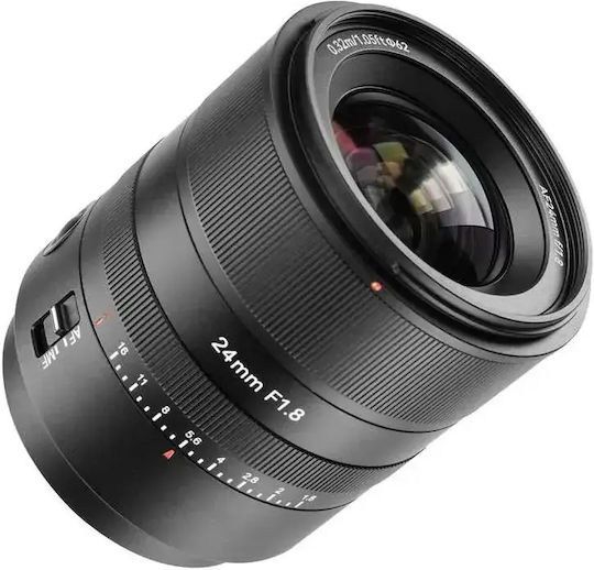 7artisans Full Frame Camera Lens 24mm f/1.8 AF Standard for Nikon Z Mount Black