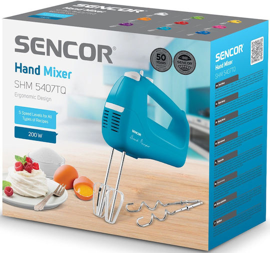 Sencor Handmixer 200W Blaue