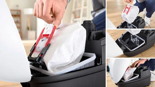 Bosch BGL41HYG2H Vacuum Cleaner 700W Bagged 4lt Black