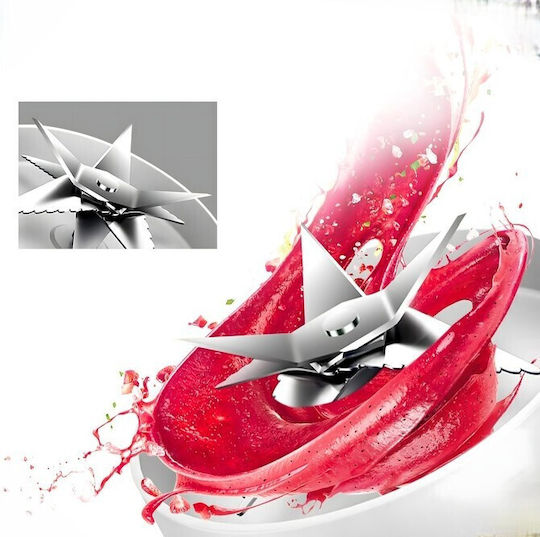 Blender cu Cană din Oțel Inoxidabil 1 lt 7.4V Alb ZN1RCK3QWS1803