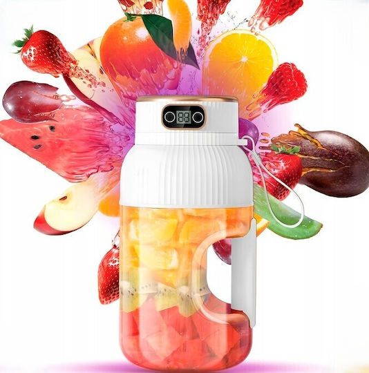 Blender cu Cană din Oțel Inoxidabil 1 lt 7.4V Alb ZN1RCK3QWS1803