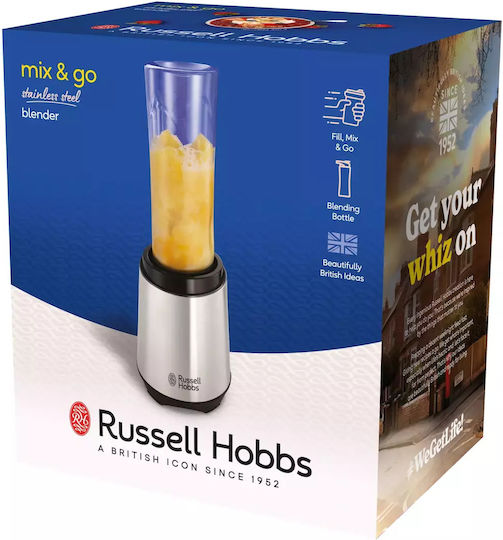 Russell Hobbs Blender cu Cană din Plastic 600 ml 300W Argintiu