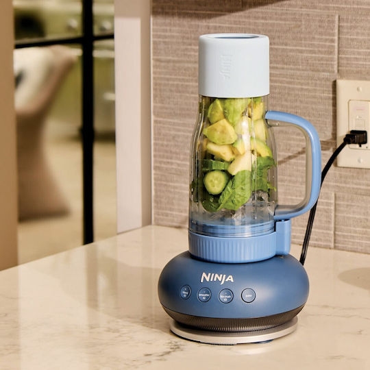 Ninja Blendboss Μπλέντερ με Πλαστική Κανάτα 710 ml Γκρι