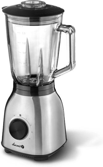 Lucznik Blender With Glass Jug 1.5 L 1000W Gray