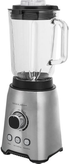 Götze&Jensen Mixer mit Glas Kanäta 1,5 l 1200W Inox