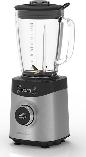 Götze&Jensen Mixer mit Glas Kanäta 1,8 l 1800W Graues