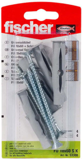 fischer Винт с Диаметър M10mm 4 Бройки