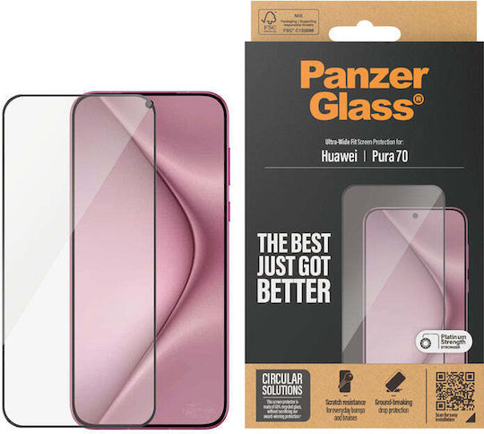 PanzerGlass Закалено Стъкло (Huawei Pura 70)