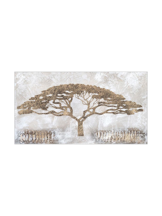 Painting Tree White Background 60x110