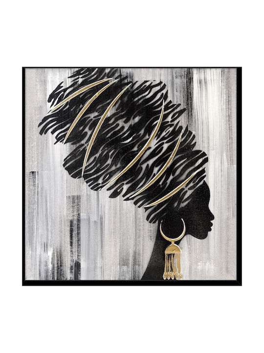 Oil Painting African White 30x30