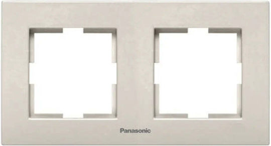 Ramă Dublă Bronz Ip20 Karre+ Panasonic