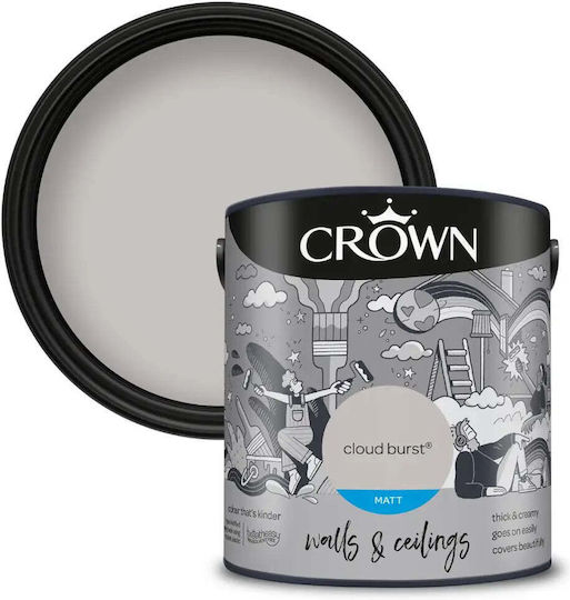 Интериорна Боя Crown Cloud Burst 2.5л