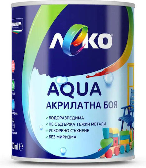Акрилна Блестяща Боя За Вода 600 Мл Edelweiss Leko