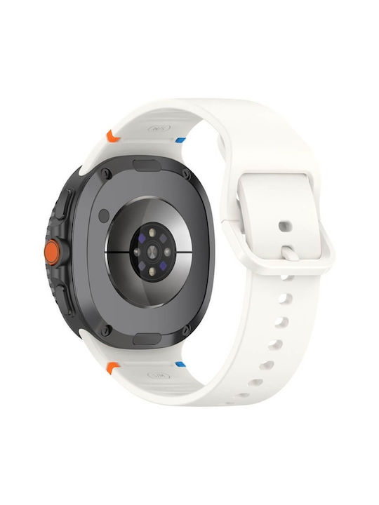 Edman Λουράκι Λευκό (Galaxy Watch 8 / 8 Classic)