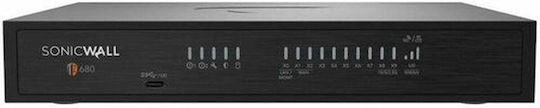 Sonicwall Firewall 03-ssc-1839 Usb Rj45 Ethernet Lan 10 100 1000