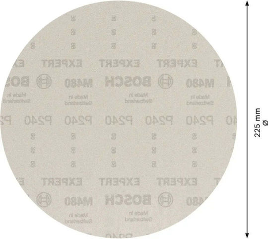 Disc De Șlefuit Cu Plasă Ø225 G240 Bosch Expert M480