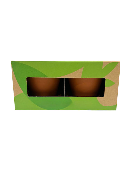 Pot Σετ 2 Γλάστρες Terracotta