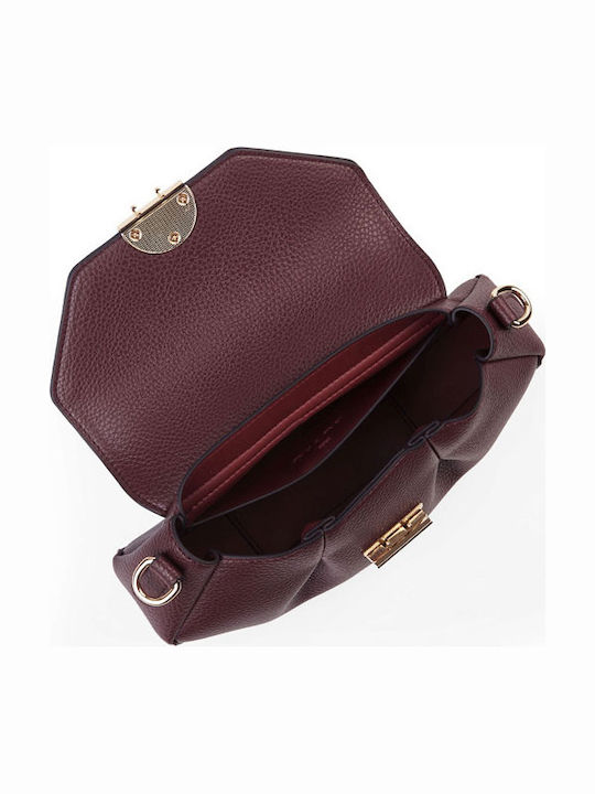 Women's Shoulder Bag Burgundy