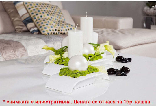 Don-Plast Пластмасова Саксия За Цветя 24x8см