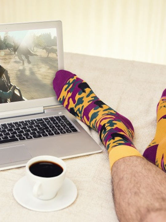 Todo Socks Κάλτσες με Σχέδια Μπεζ