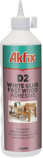White Wood Glue Pva D2 White 500 G Akfix