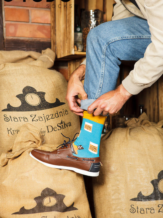 Todo Socks Κάλτσες με Σχέδια Μπεζ