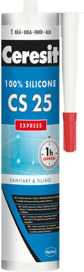 Sanitary Silicone White Ceresit Cs 25 Express